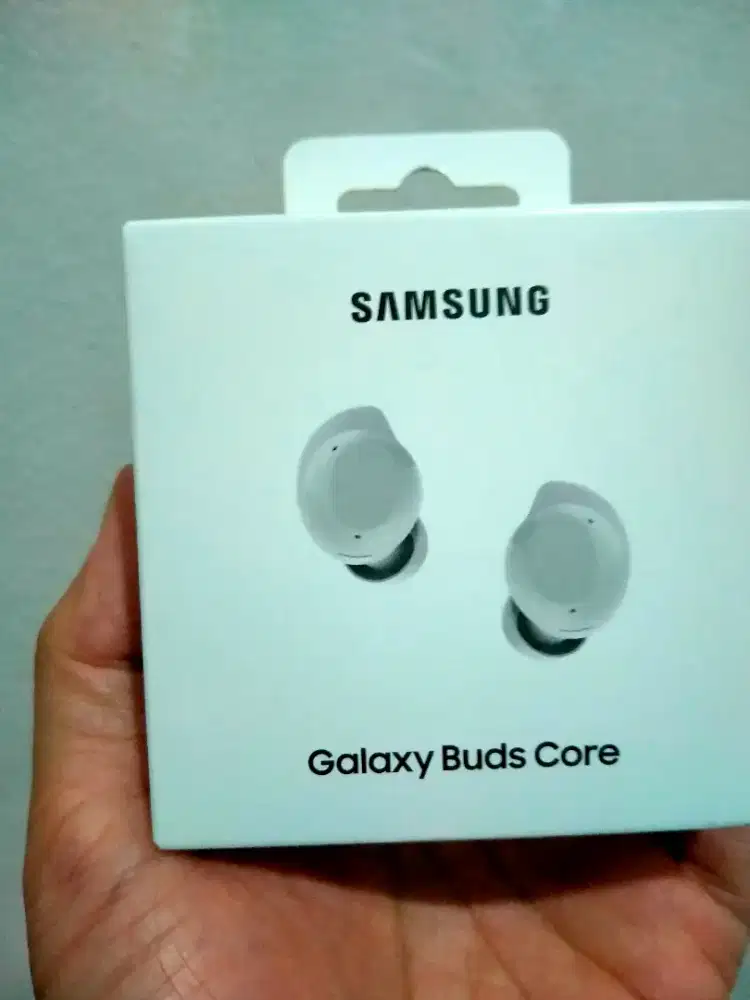 Samsung galaxy core buds putih segel bnib resmi samsung