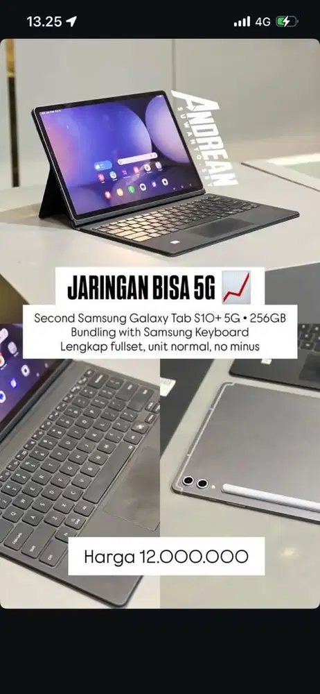 Samsung Tab S10+ 5G 256