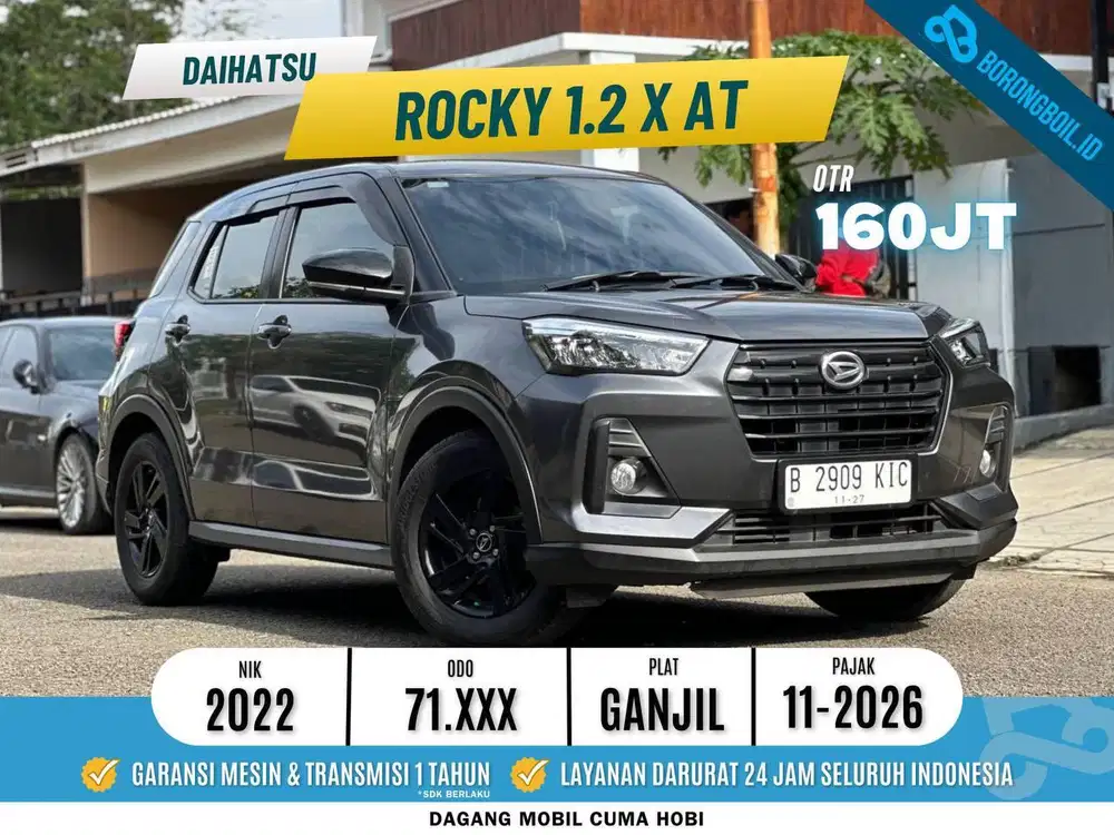 Rocky X AT 2022 Dark Grey Metallic