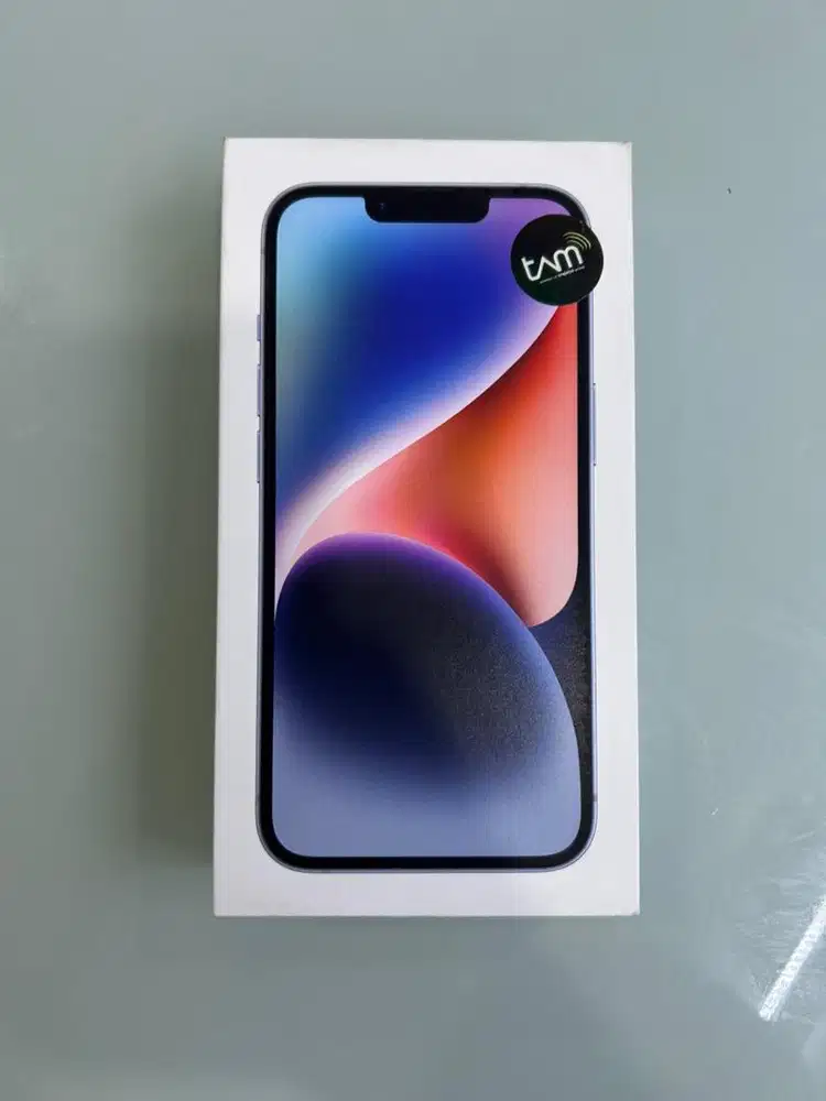 NEW IPHONE 14 128GB BLUE GRS NASIONAL