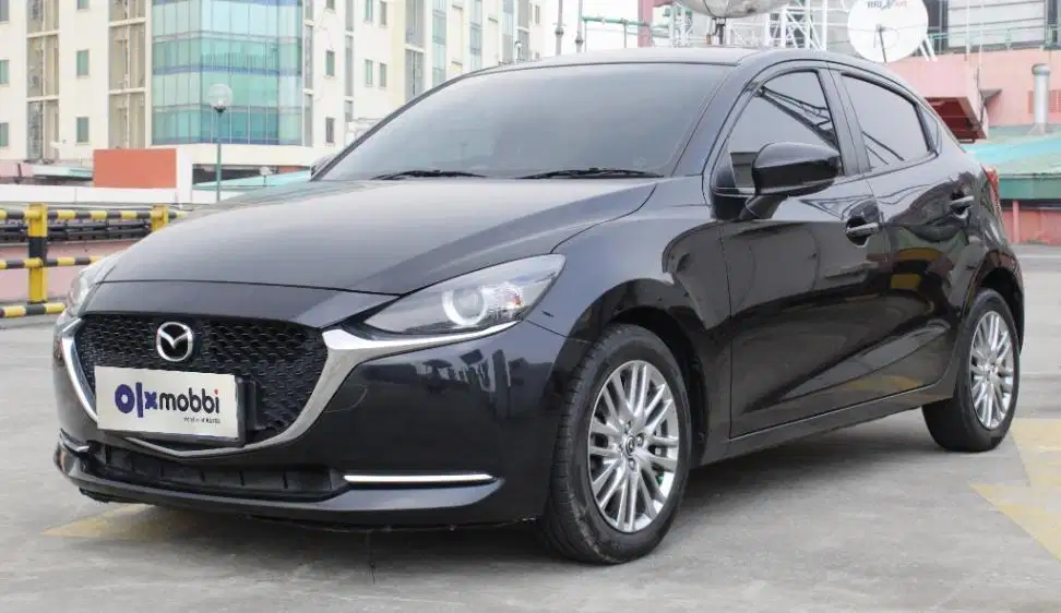 TDP 10JT, Garansi Mesin 1th Mazda 2 1.5 GT Bensin-AT Hitam 2020