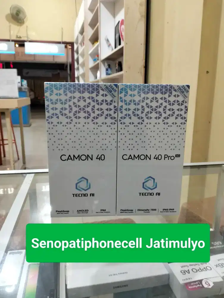 Tecno Camon 40 Ram 8+8/256 GB Garansi Resmi Promo!!!