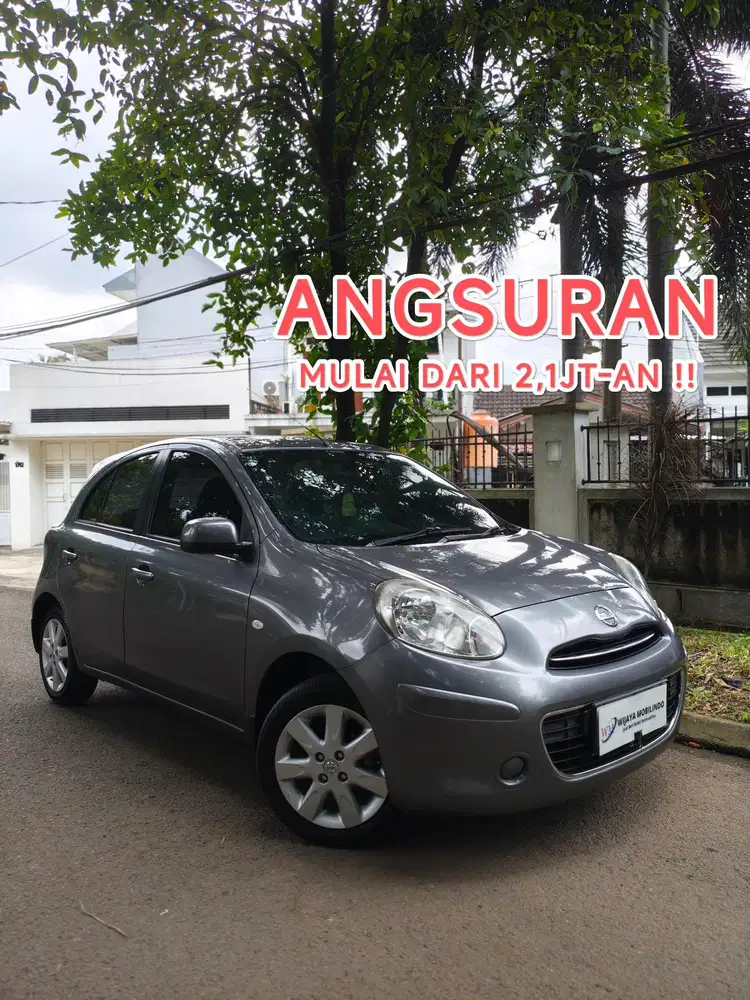 [MURAH BANGETT] NISSAN MARCH 1.2L MT 2013 ABU ABU