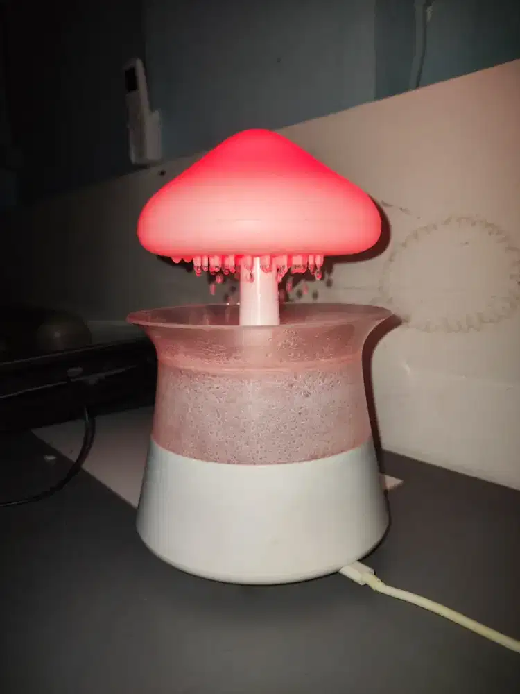 Diffuser/humidifier Mushroom Cloud Rain Lamp