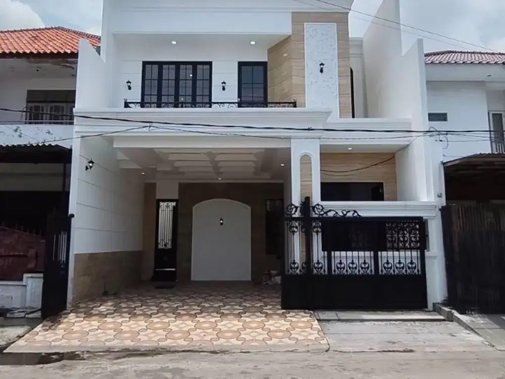 Rumah Babatan Pantai New Klasik Bagus Dekat Mulyosari Kenjeran