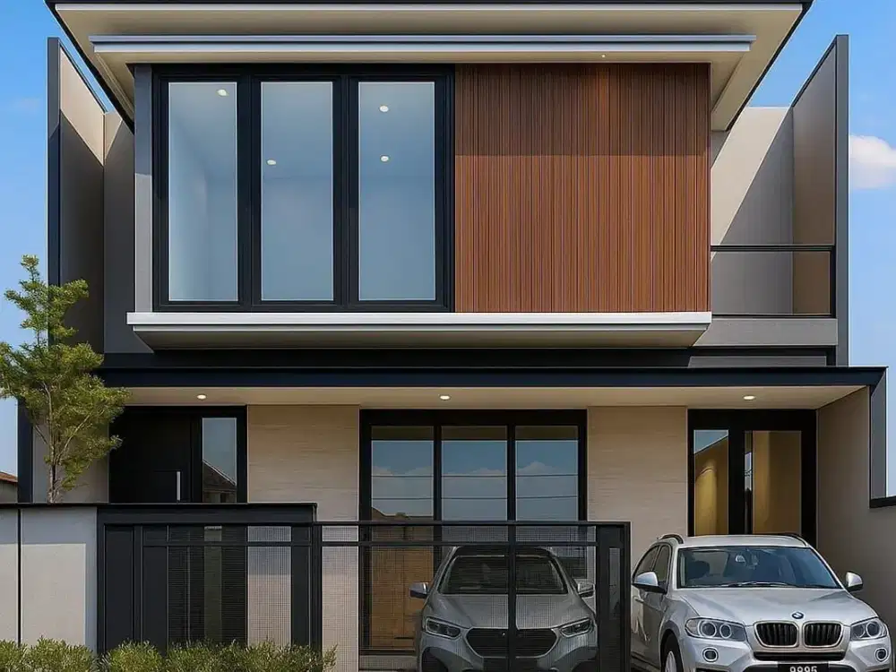 Rumah Sutorejo Utara NEW, MEWAH, GRANITE STRATEGIS, BONUS AC 4 unit, BOULEVARD, ROW JALAN 3 MOBIL