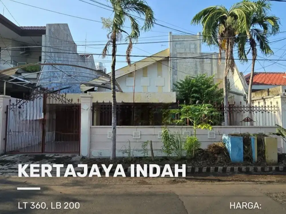 Rumah Kertajaya Indah Tengah STRATEGIS MURAH