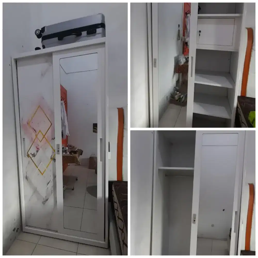 Jual murah lemari besi sliding