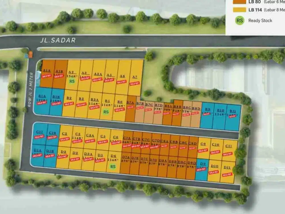 Dijual Tanah Kavling Siap Bangun Dalam Townhouse Jagakarsa