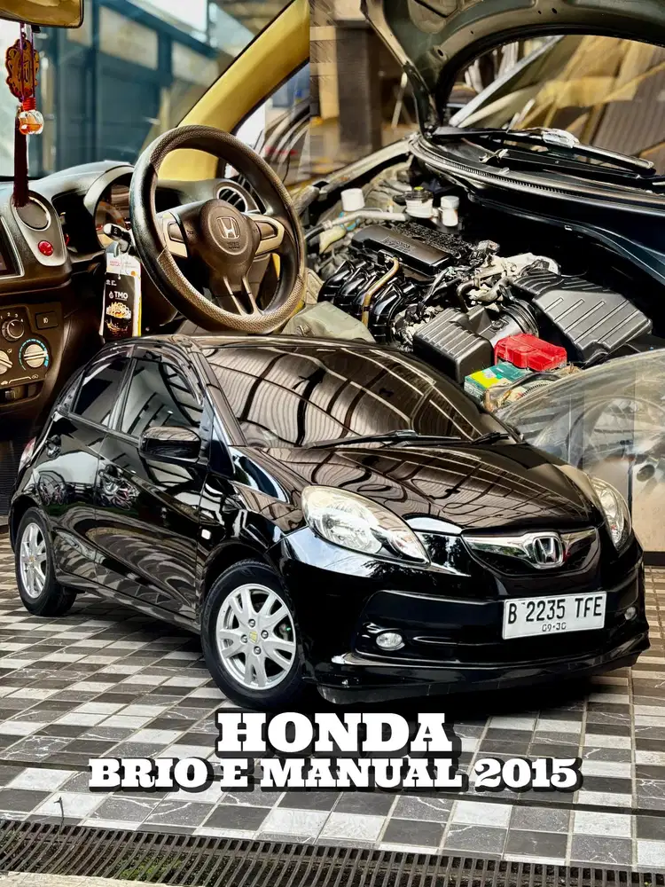 Honda Brio E MT Manual 2015 Tangan Pertama dari Baru