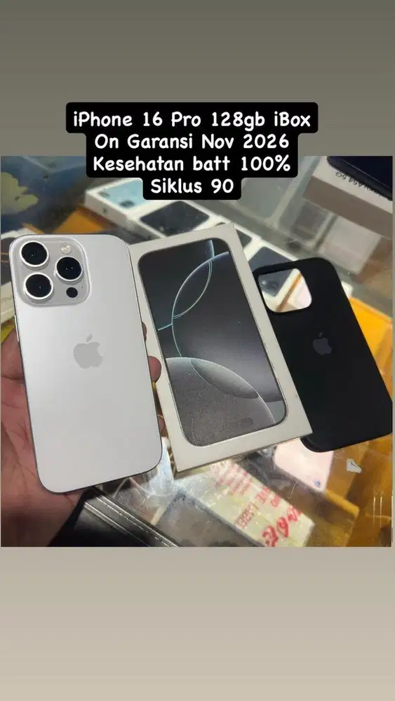 iPhone 16 Pro 128gb iBox