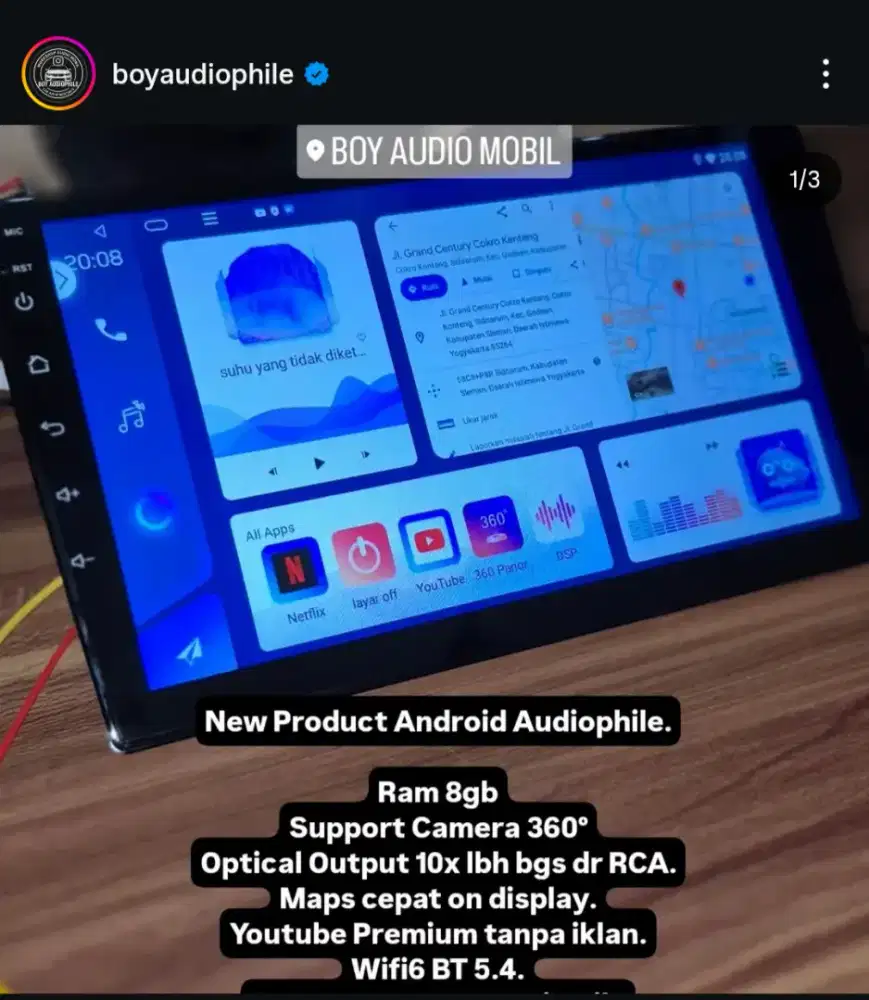 Andriod Audiophile Ram 4/64 6/128 8/128 Premium