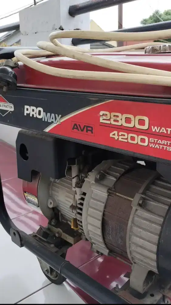 Genset Bekas Kapasitas starting 4.200 watt