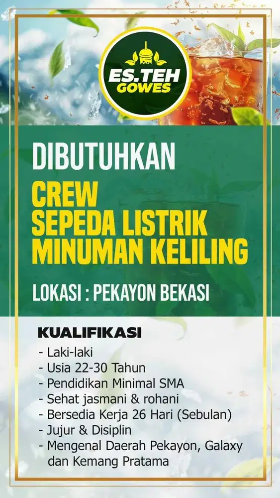 Driver es teh keliling