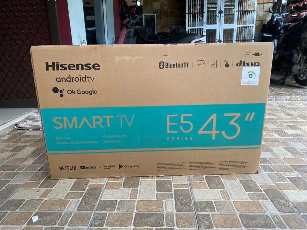TV 43inc HISENSE (bekas review)