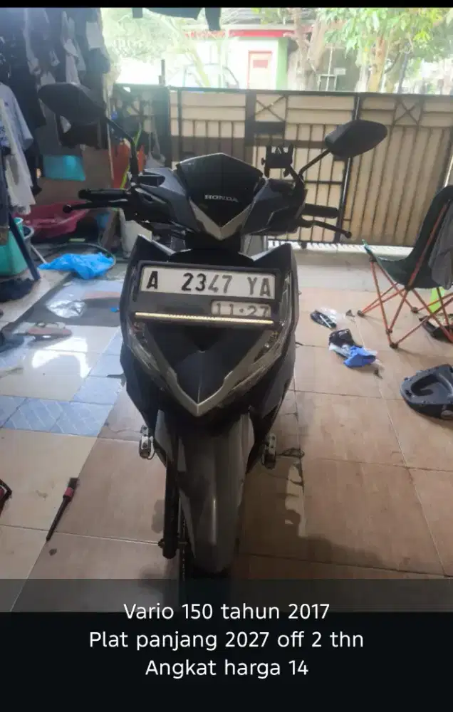 Motor vario 150 tahun 2017
