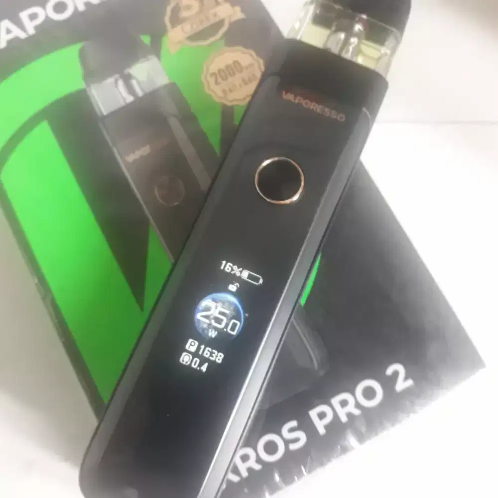 Vaporeso belum sebulan