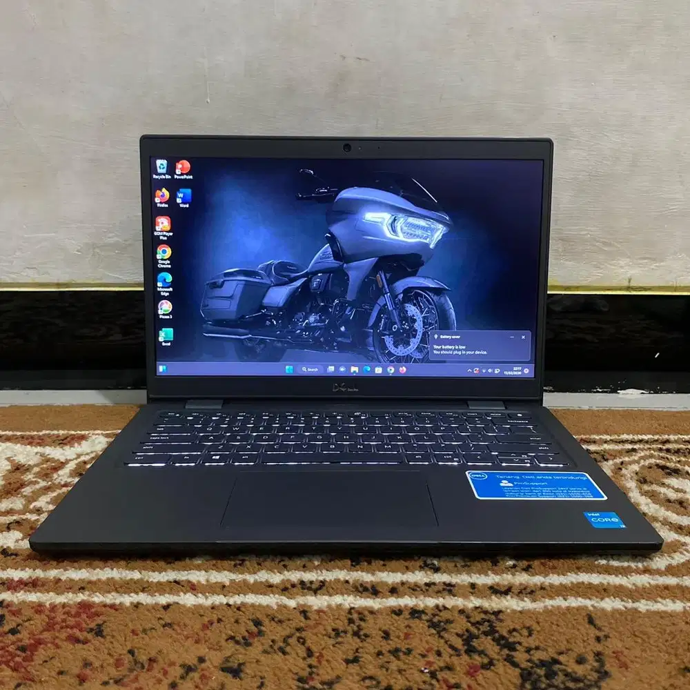 Dell i3 1115G4 RAM 8 GB SSD 256 GB Laptop Slim Second Murah No Minus