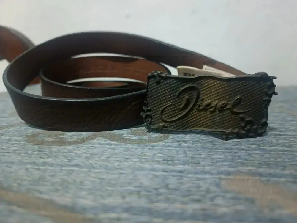 Sabuk Kulit Diesel Asli