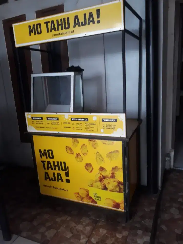 Di Jual cepat Boot jualan Tahu