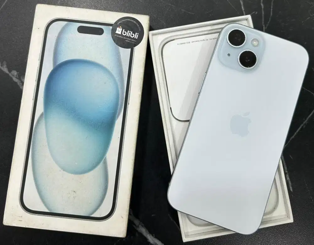 Iphone 15 128gb Ibox normal fullset