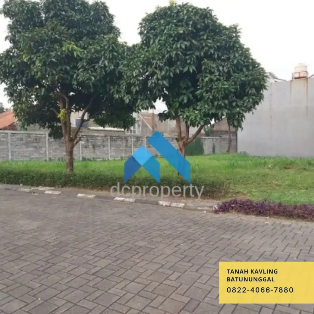 Tanah kavling matang siap bangun di Batununggal
