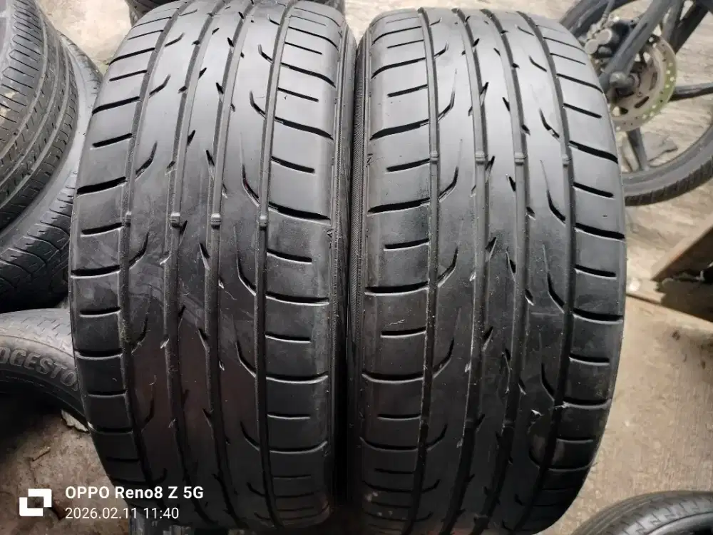 Jual ban copotan mrek dunlop Direzza ukuran 225 50 R18 kond 90% 2pcs