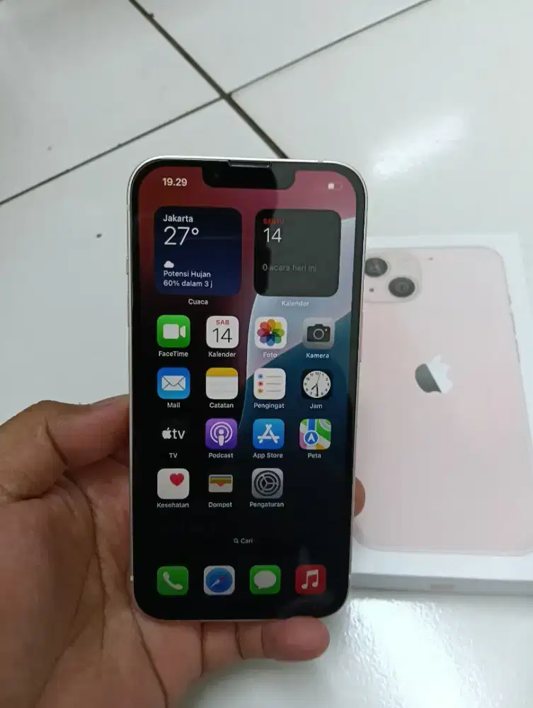 Iphone 13 128gb all operator fullset inter