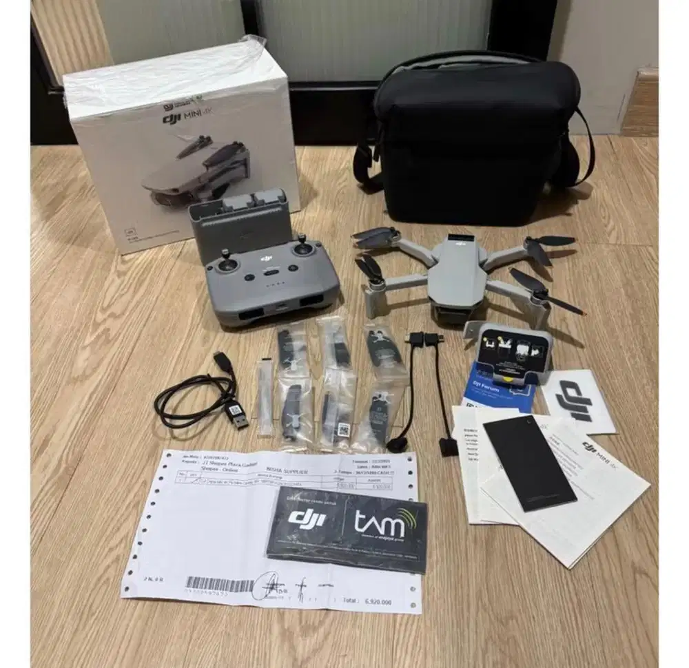 Dji Mini 4K Fly More Combo (Garansi resmi smpe bukan 3 bsk)