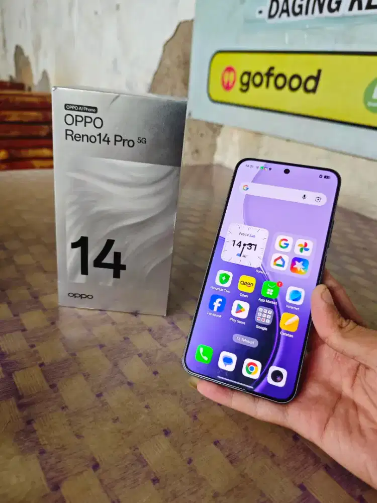 Oppo Reno 14 PRO 5G 12/512GB Fullshet Original Like New
