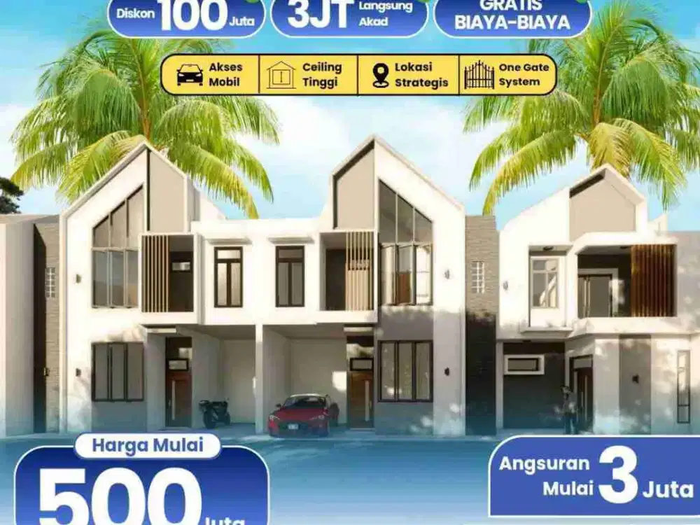 Dijual Rumah Baru Murah 2 LT Mewah Dekat RS Citra Medika Kalibaru Cilodong Kota Depok NIR