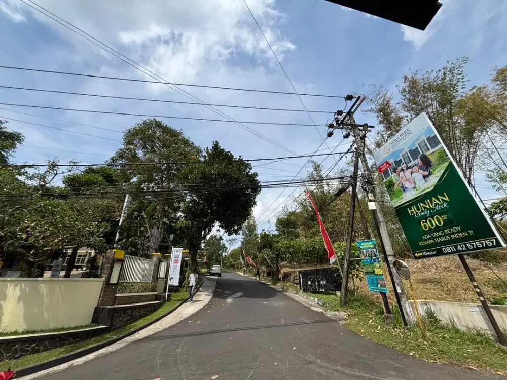 Tanah Di Landungsari Lingkungan Asri 5 Menit Kampus UMM Sertifikat SHM
