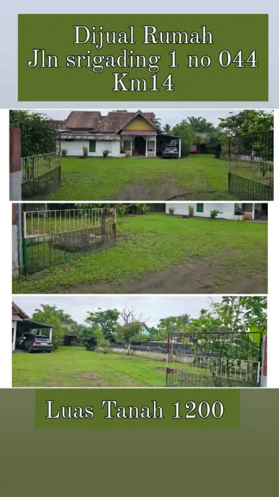 Di jual rumah da tanah