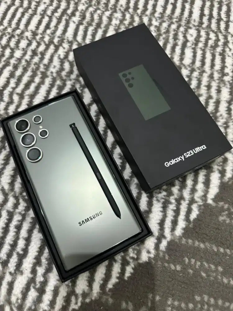 Samsung Galaxy S23 Ultra 12/512gb Fullset Original Sein Resmi