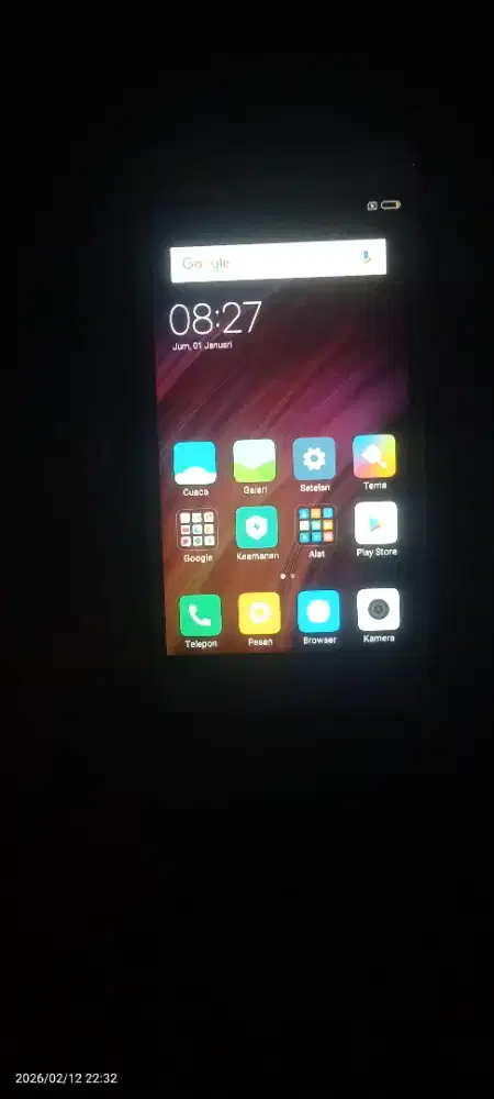 Dijual hp redmi 4x ram 3gb