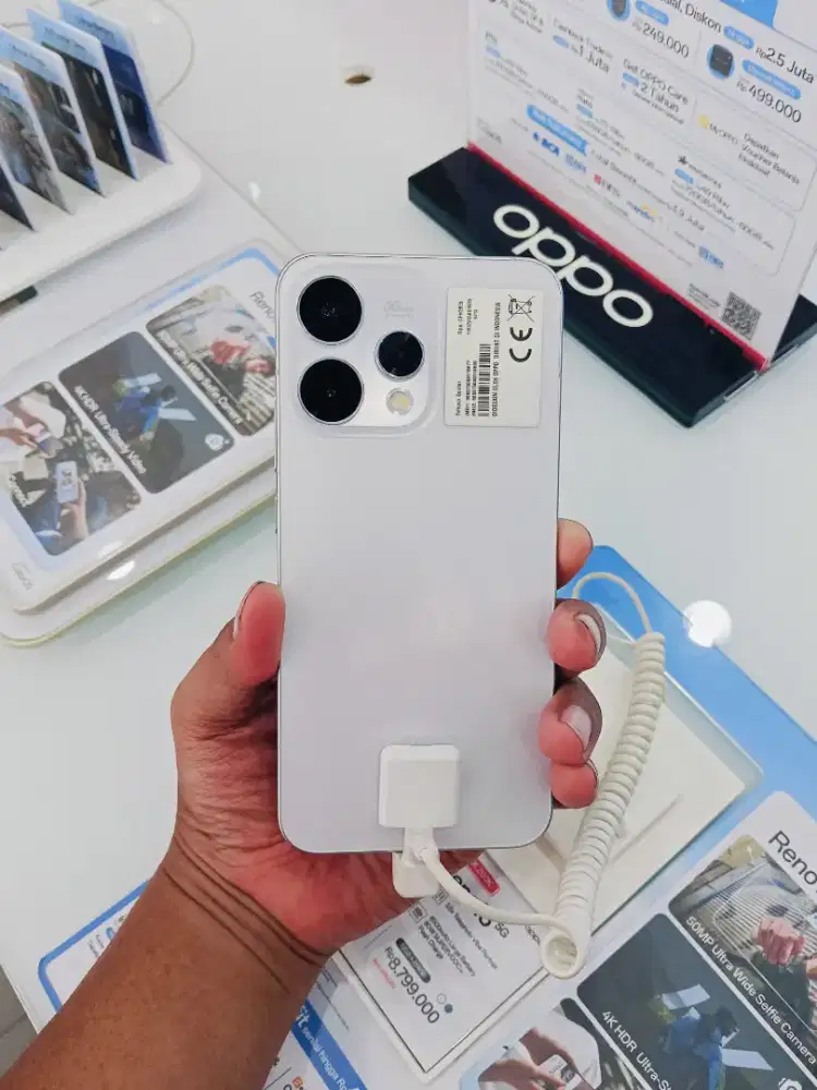 HP 5G Oppo Reno Biru Baru