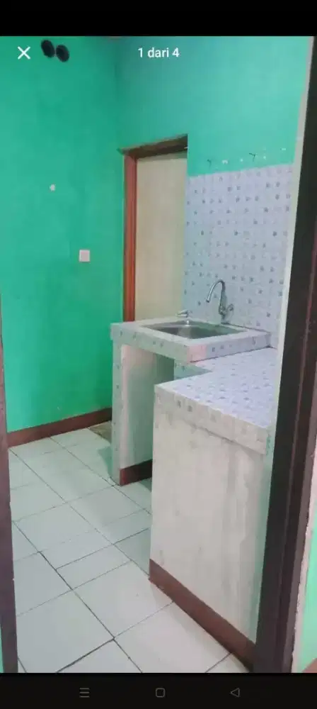 Kontrakan rumah posisi di lantai dua