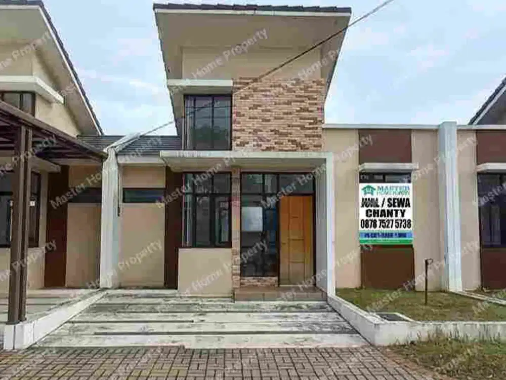 Rumah Cluster Berkanopi Blk Disewakan Cikupa Tgr