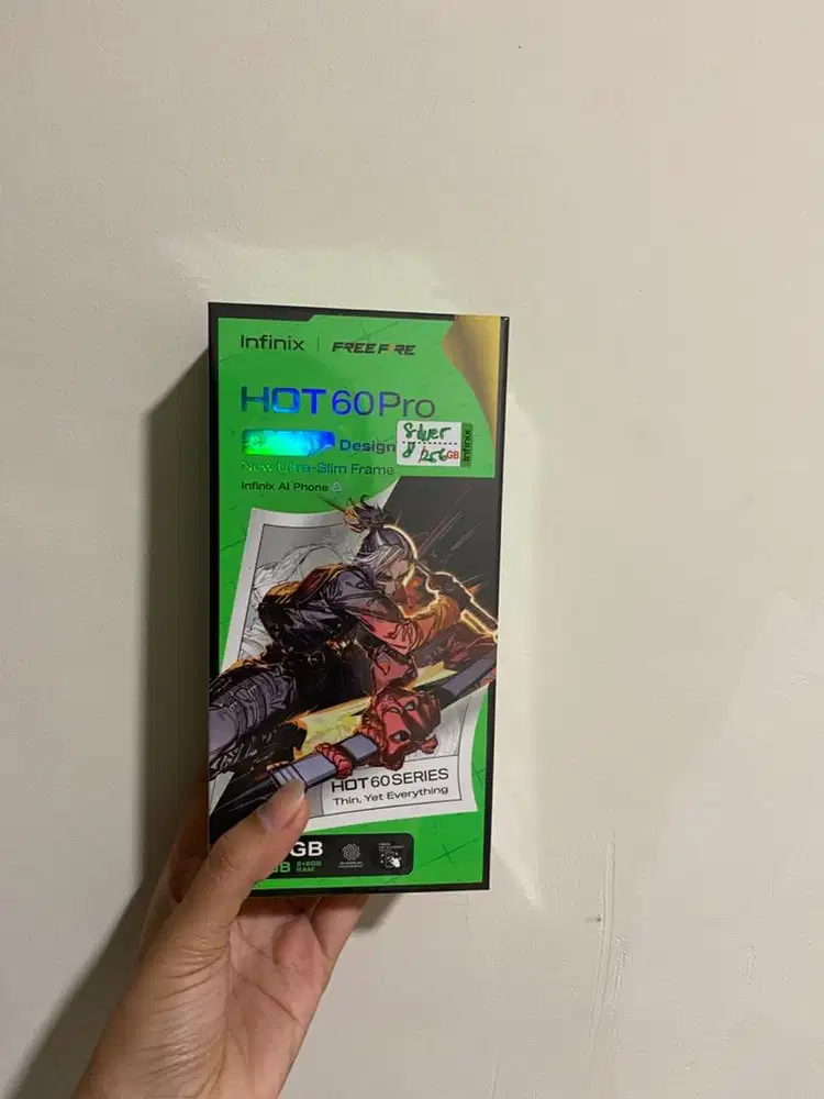 INFINIX HOT 60 NEW MASIH SEGEL