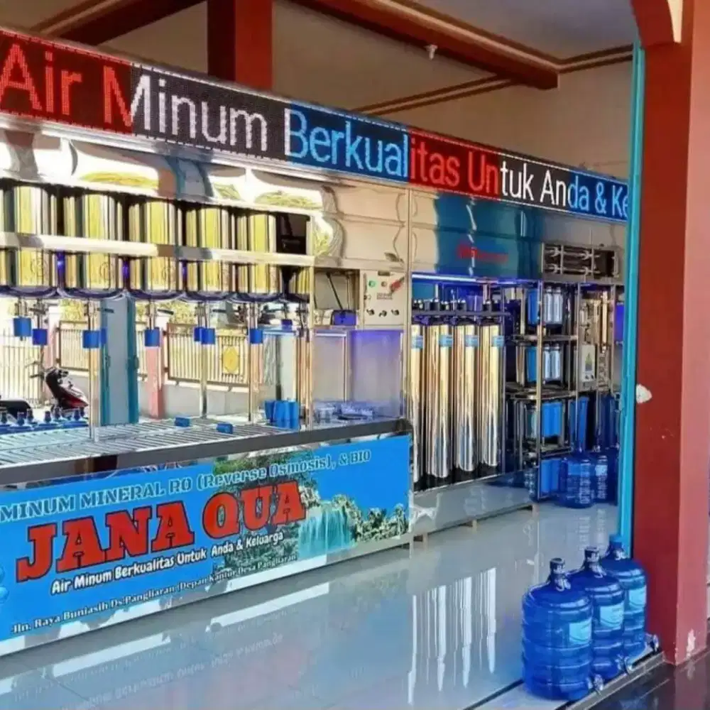 Depot air minum isi ulang