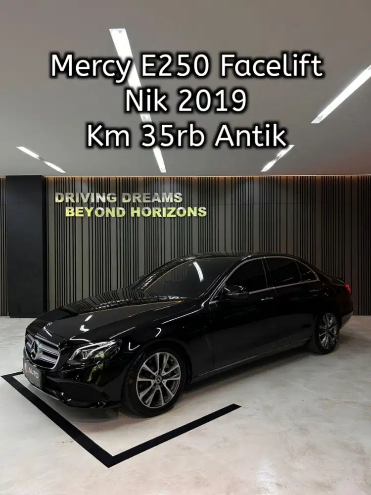 Mercedes Benz E250 E300 SportStyle 2020 Hitam Km35rb Nik 2019 B1140KBQ
