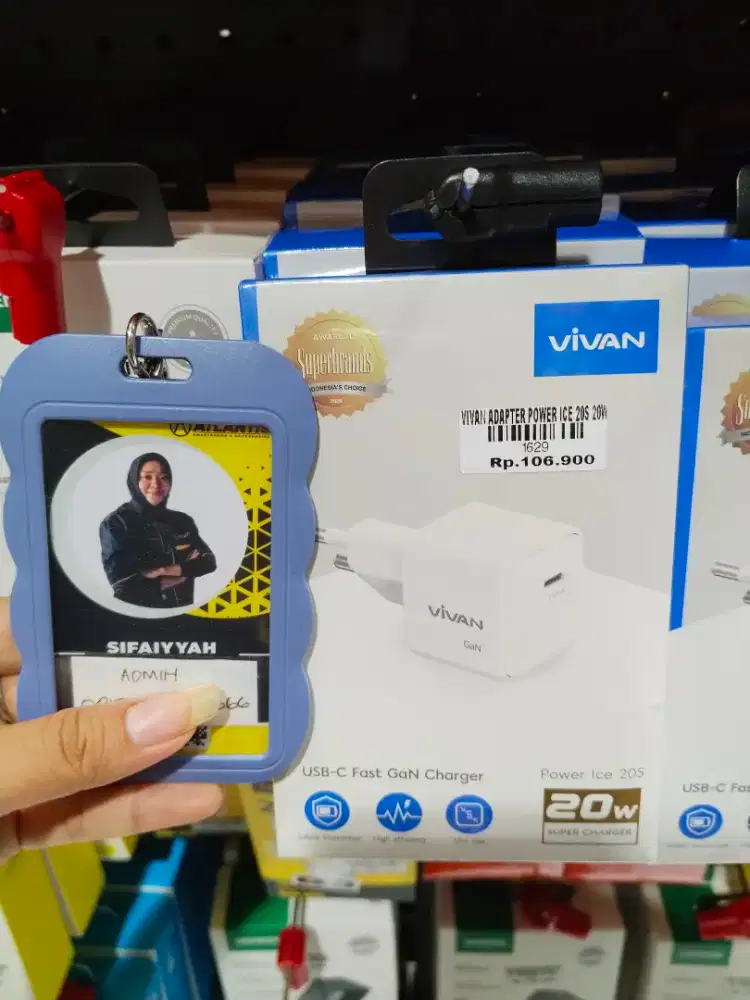 VIVAN ADAPTER POWER ICE 20S 20W | ATLANTIS DAHSYAT