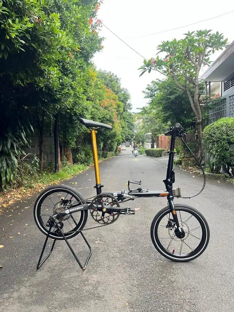 Sepeda Lipat Troy BLACK !!!