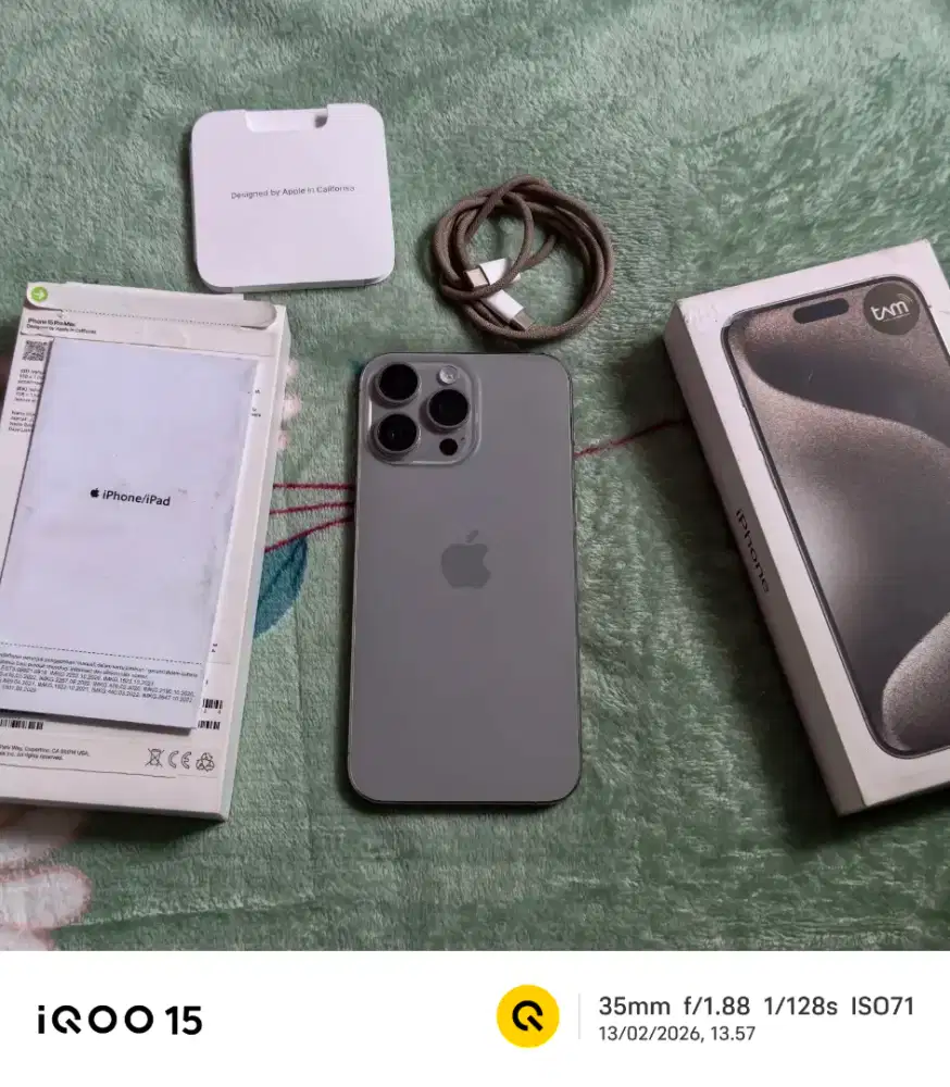 Iphone 15 Pro max 256gb Resmi