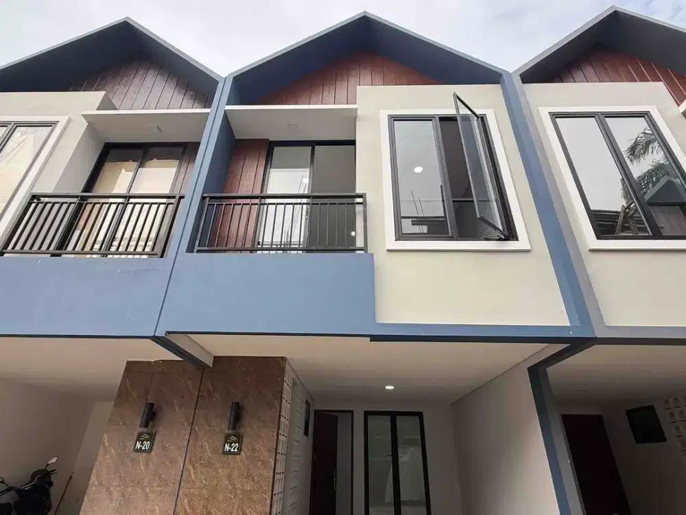 Rumah 2 Lantai Konsep Scandinavian di Cilandak, Jakarta Selatan – Desain Modern Seperti Apartemen