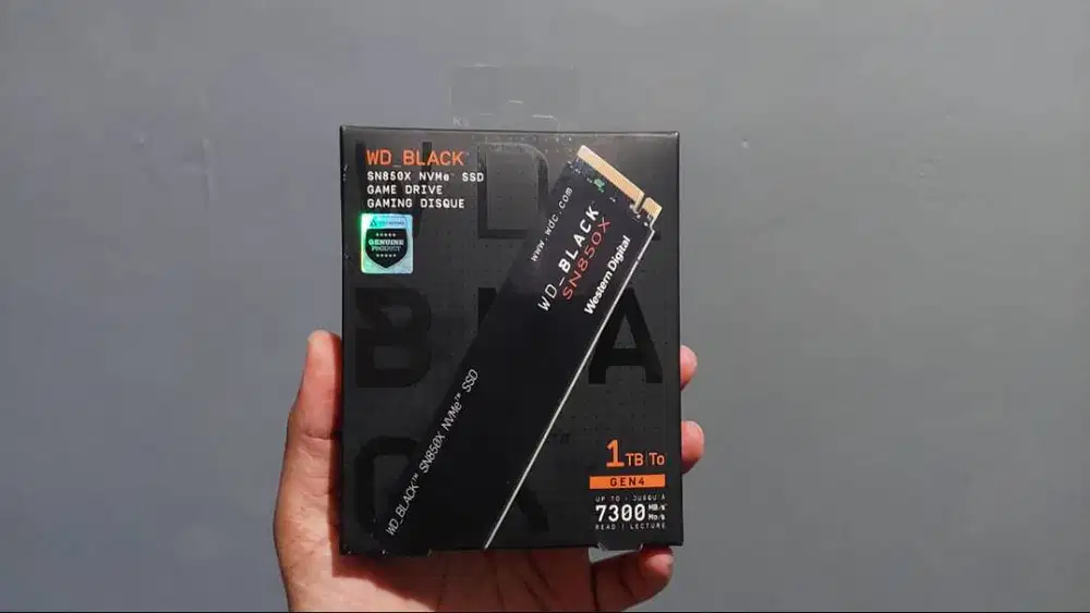 SSD WD Black SN850X 1TB Gen 4