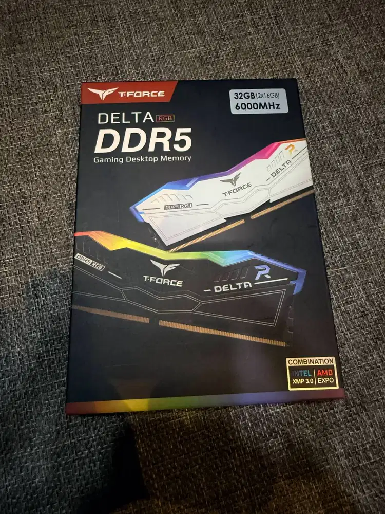 DDR5 32GB 2x16gb 6000Mhz Team Delta RGB T-Force