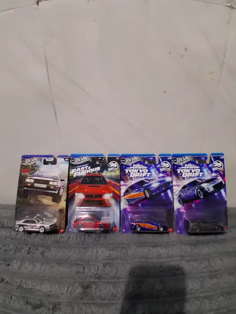 Hotwheels fast and furious, rally racers