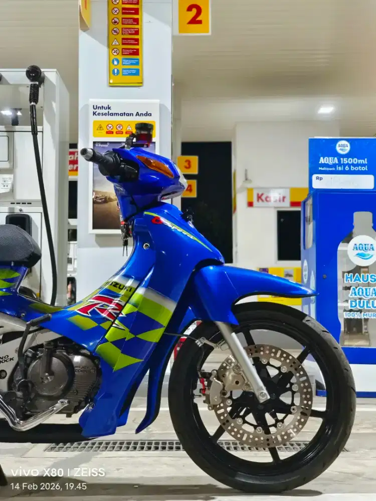 Suzuki Satria 2 tak Lumba Kenny Roberts not hiu