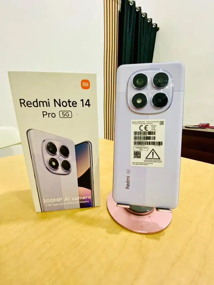 Redmi Note 14 Pro 5G 12/512GB Like New Fullset Garansi oN